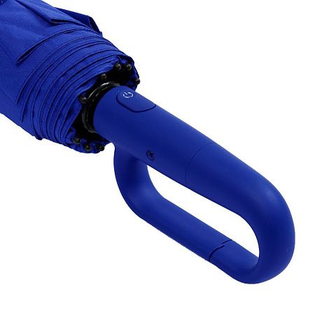 Зонт складной автоматический Forest Marseilles Bicolor, диаметр 117 см, 10 панелей, с UV защитой,  в подарочной коробке, синий