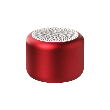 Беспроводная колонка Пэшн (Passion) 80dB 600 mAh (Bluetooth 5.0), красная