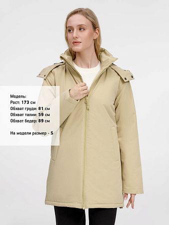 Куртка-парка унисекс Sfera, бежевая, размер XXL