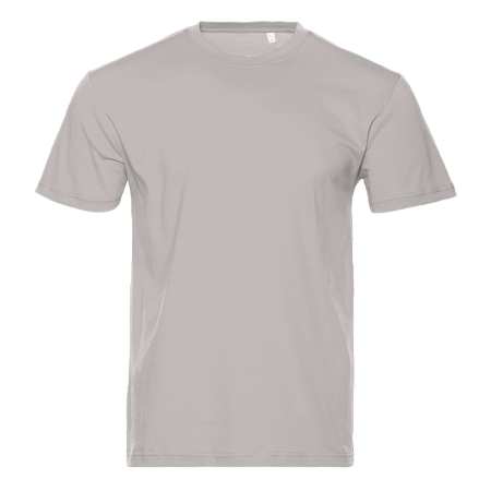 Футболка унисекс STAN, хлопок 150, 51, Светло-серый,  (72)  (48/M)