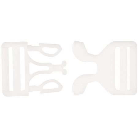 Застежка-пряжка Fibbia, белая