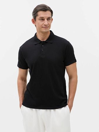 Рубашка поло мужская Prescott Men 170, черная, размер 3XL