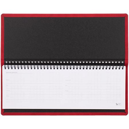 Планинг Urban, недатированный, красный