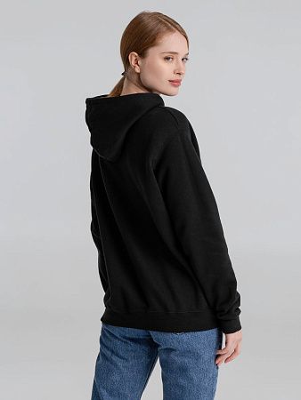 Толстовка с капюшоном Slam 320, черная, размер XS