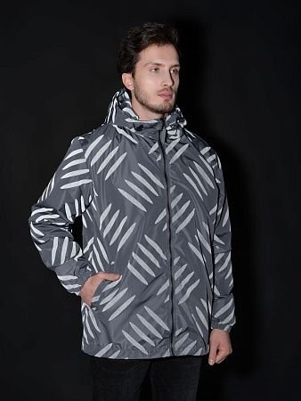 Ветровка светоотражающая Hard Work, размер S