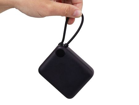 Внешний аккумулятор со встроенным кабелем «Liri», QC/PD, 10000 мАч