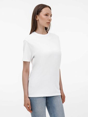 Футболка унисекс T-Bolka 180, белая, размер XXL