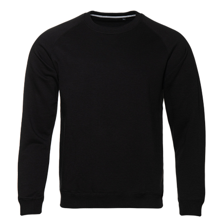 Свитшот унисекс STAN футер с начёсом 260, 53, Чёрный,  (20)  (42/XXS)