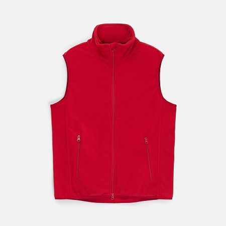 Жилет флисовый унисекс Ben Mac, красный, размер XXL