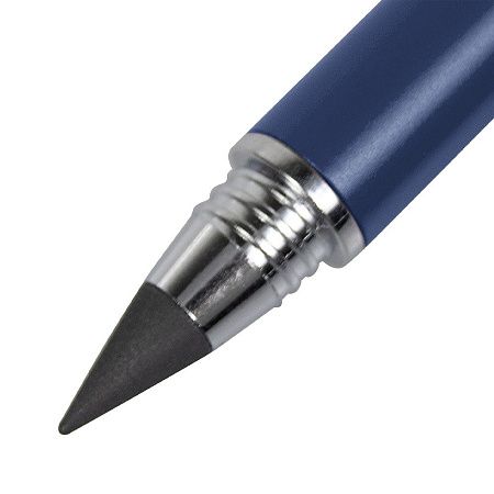 Ручка шариковая и вечный карандаш ETERNITY, металлическая, темно-синяя, матовая