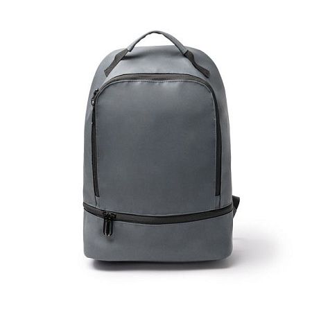 Рюкзак из искусственной кожи DERICK, серый