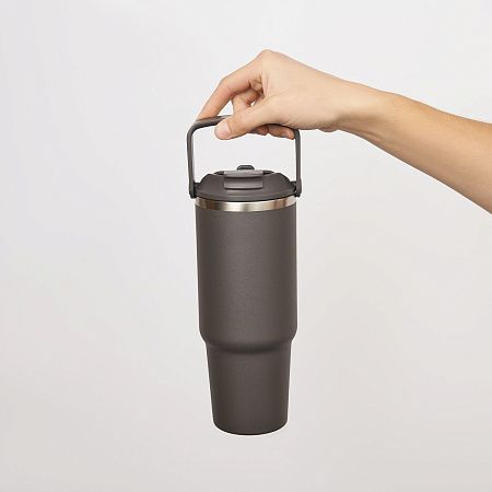 Термокружка вакуумная Монтана (Montana), серая