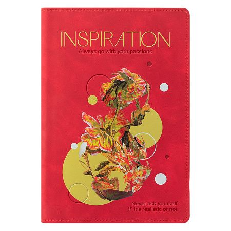 Ежедневник Верона (Verona) недатированный, красный (без упаковки, без стикера)