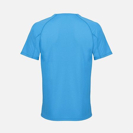 Футболка спортивная унисекс Vortex, ярко-бирюзовая, размер XS