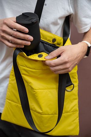 Шоппер Superbag Bubble, стёганый, с магнитной кнопкой