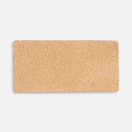 Лейбл кожаный Pasek, XS, бежевый