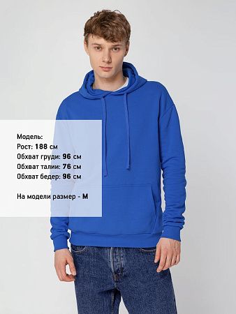 Худи Kirenga Heavy 2.0, ярко-синее, размер L