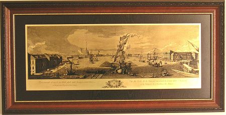 Гравюра "Панорама СПб (В)"1