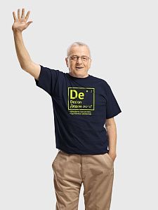 Футболка «Дедон», темно-синяя, размер XXL