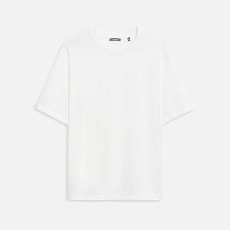 Футболка унисекс Раст (Rust), 240 гр., белая (теплый тон)