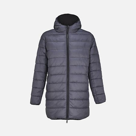 Куртка-парка унисекс Reverse, черная, размер XL