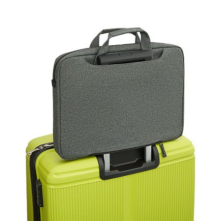 Сумка для ноутбука Милиорис (Migliores), серый/серый