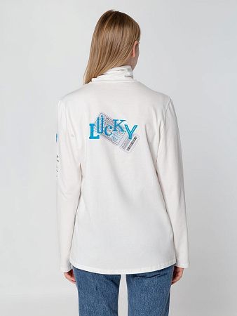 Водолазка Urban, молочно-белая, размер XS/S