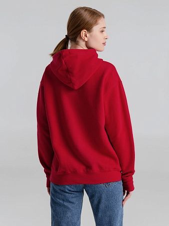 Толстовка с капюшоном Slam 320, красная, размер XS