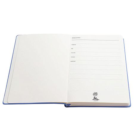 Ежедневник A5 недатированный Franco в мягком переплёте, синий