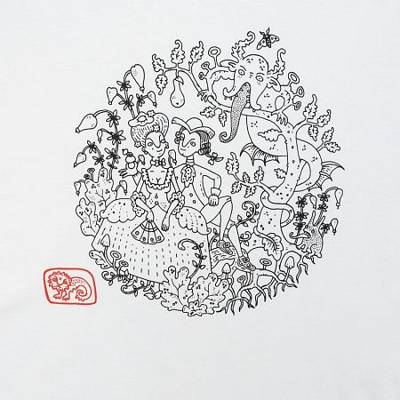 Футболка «Кавалер», белая, размер S