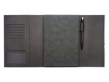 Ежедневник в суперобложке Country Galaxy Nuba A5+ в подарочной коробке, темно-синий, недатированный, в твердой обложке