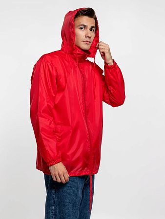 Ветровка унисекс Shift, красная, размер XS