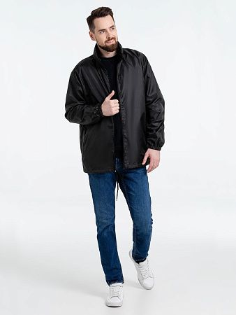 Ветровка унисекс Shift, черная, размер XS