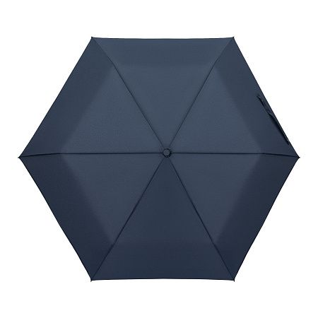 Зонт складной Филтон (Filton), синий с системой безопасности (Safety System)