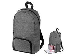 Рюкзак «Hugger» для ноутбука 15" с изотермическим отделением для ланчбокса, цвет: серый