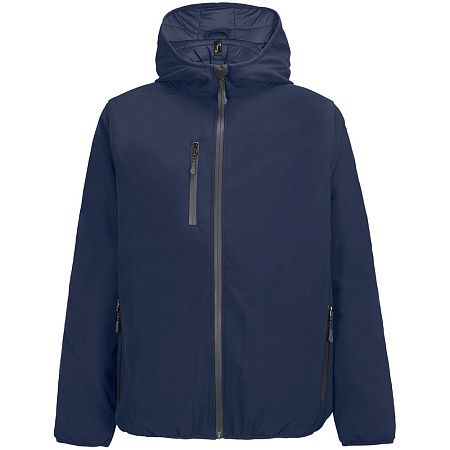 Куртка софтшелл с капюшоном мужская Falcon Men, синяя, размер S