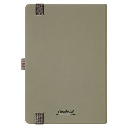 Ежедневник Альфа (Alpha) недатированный, серый/бирюзовый