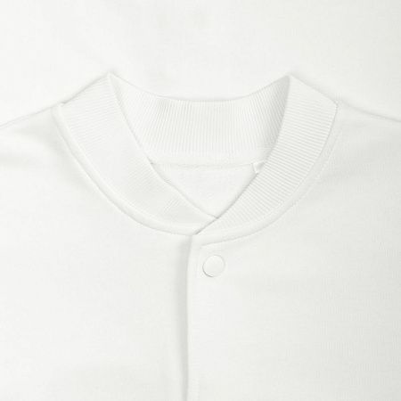 Бомбер унисекс Nuppu, молочно-белый, размер S