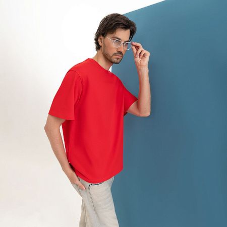 Футболка унисекс Раст Нео (Rust Neo), 240 гр., красный, размер 3XL/4XL