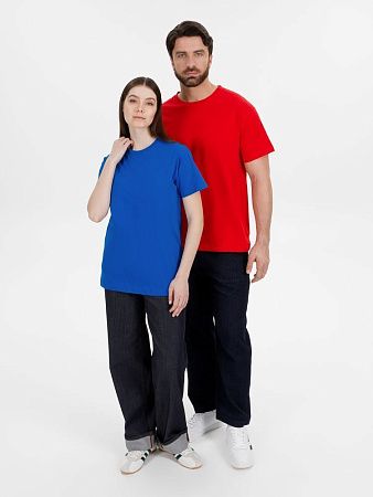 Футболка унисекс T-Bolka 180, красная, размер XS v2