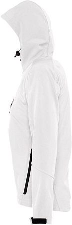 Куртка женская с капюшоном Replay Women, белая, размер XXL