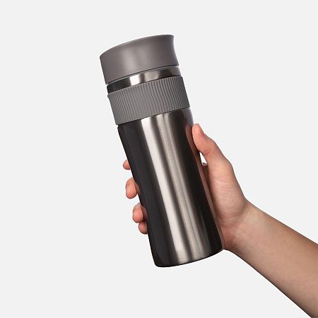 Термокружка вакуумная Поло (Polo), синяя