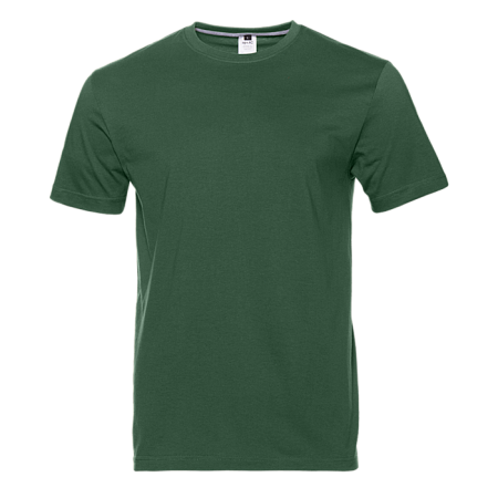 Футболка унисекс без бокового шва STAN хлопок 160, 02, Тёмно-зелёный,  (130)  (44/XS)