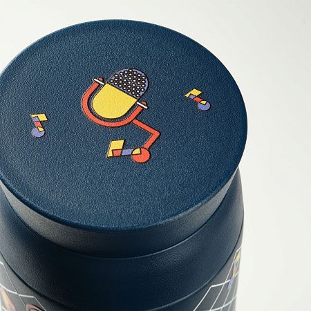 Термобутылка вакуумная герметичная Грейс (Grace), синяя