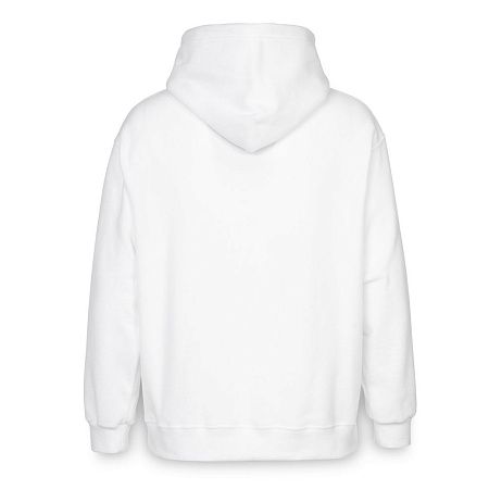 Худи флисовое унисекс Manakin, белое, размер M/L