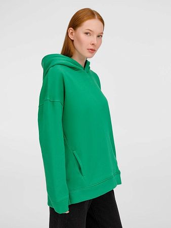 Худи оверсайз унисекс Tolla, зеленое, размер XL/2XL