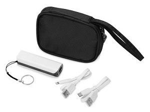 Подарочный набор с повербанком «Nathom»