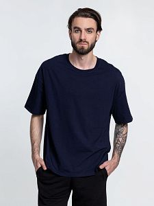 Футболка унисекс оверсайз Crosstown, белая под нанесение