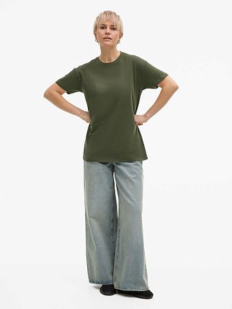 Футболка унисекс Regent 150, темный хаки, размер XS