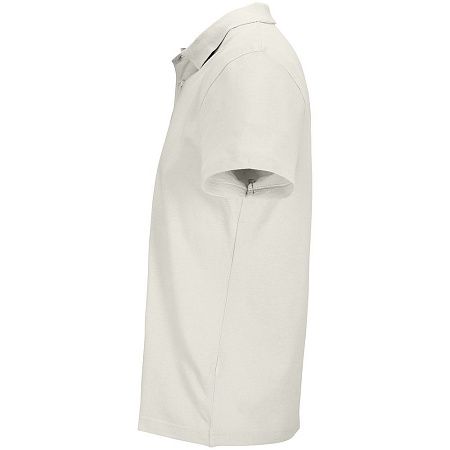 Рубашка поло унисекс Pulse, молочно-белая, размер L